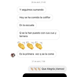 Testimonio Rebeca Pastor Nutricionista infantil Mi hijo no prueba alimentos nuevos
