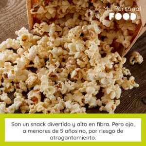 Palomitas Alimentos Ricos en Fibra para Prevenir el Estreñimiento en Niños