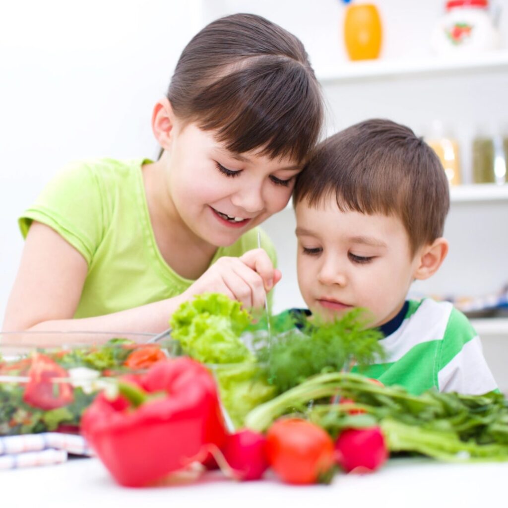 Comida saludable para niños