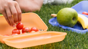 Rutina alimentaria niños colegio