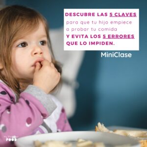 5 claves para que tu hijo coma tu comida