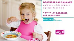 5 claves para que tu hijo pruebe la comida miniclase