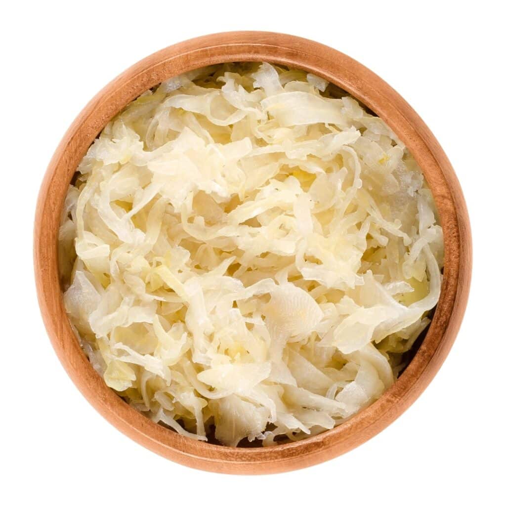 Chucrut como fuente de probióticos naturales para niños