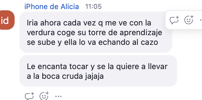 Testimonio familias rechazo alimentario infantil