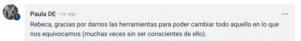 Testimonio Rebeca Pastor familias