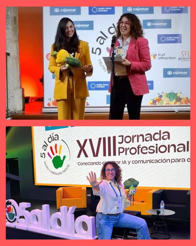 PREMIO 5 AL DÍA Proyecto educativo ALimentación saludable La Pandi Rebeca Pastor 2026