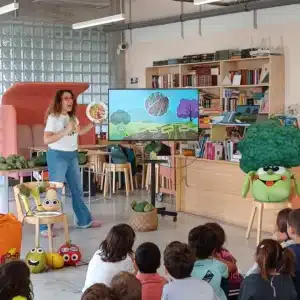 TALLERES ALIMENTACIÓN SALUDABLE EN COLEGIO LA PANDI REBECA PASTOR NUTRICIONISTA
