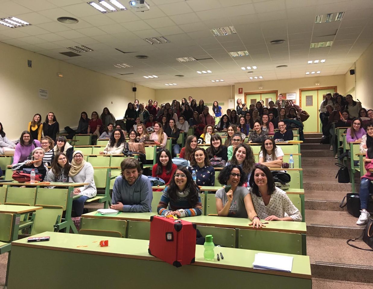 Charla en la Universidad de Murcia a futuros maestros