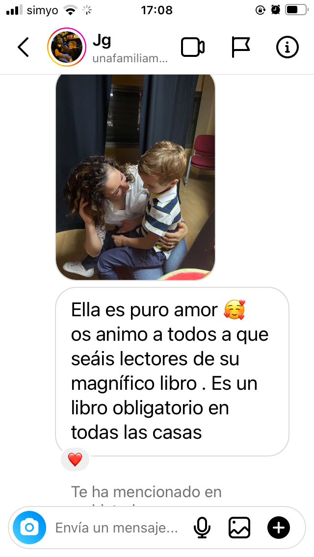 Testimonio del cuento Mi armario se ha vuelto loco