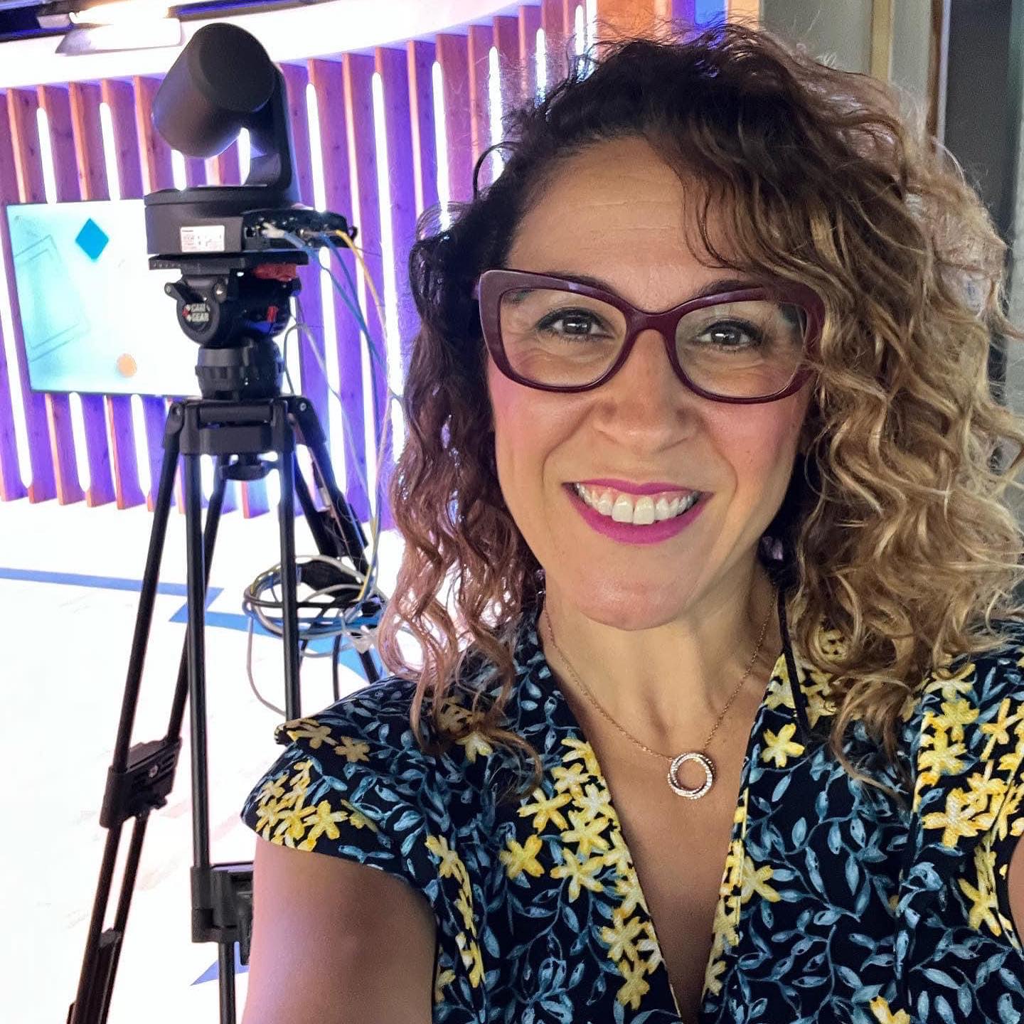 Rebeca Pastor, nutricionista infantil, en televisión