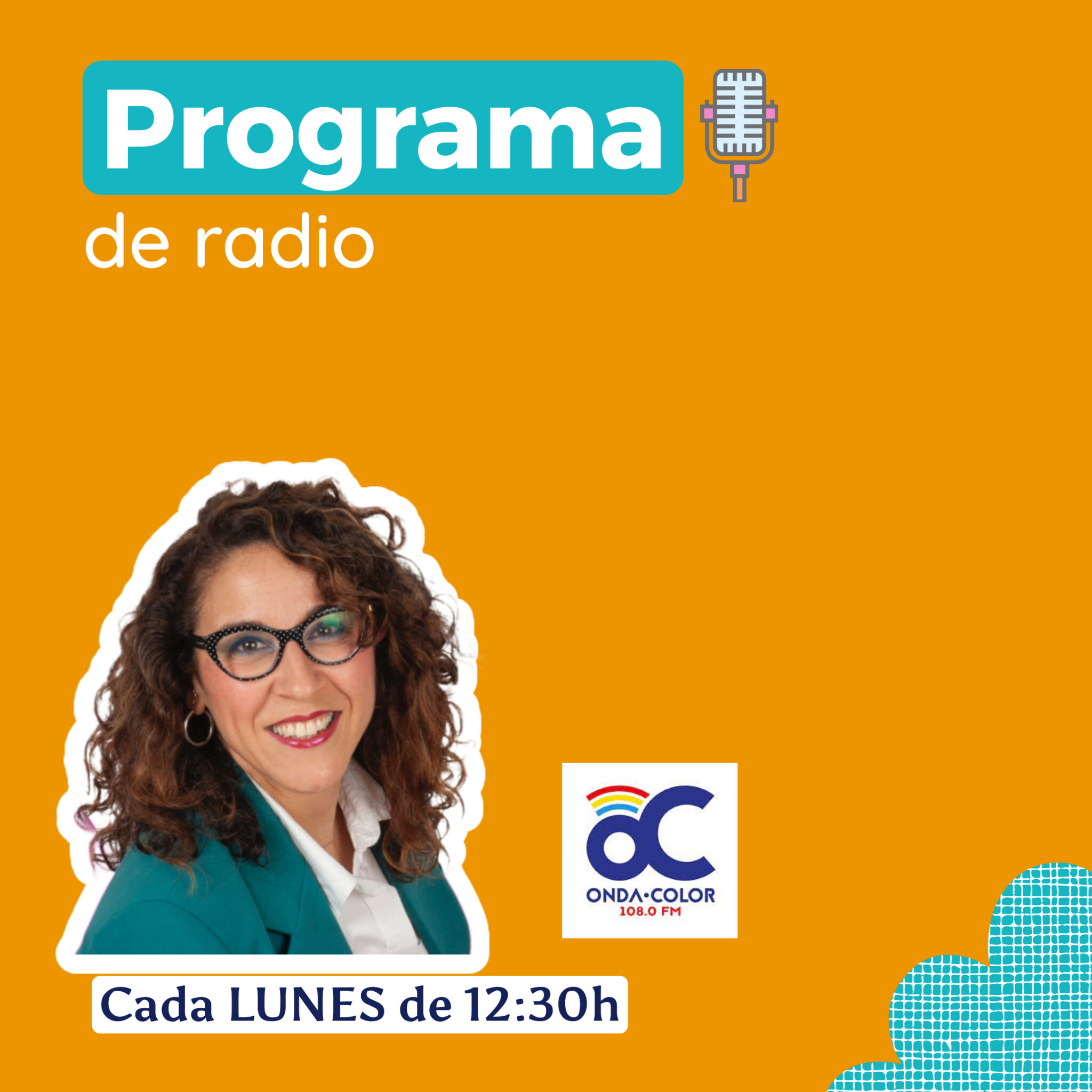 Rebeca Pastor en la radio en Onda Color