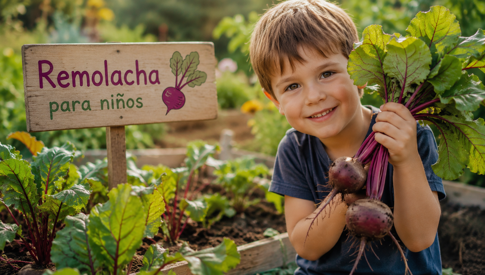 Remolacha para niños