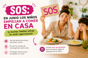 SOS: en junio los niños empiezan a comer en casa