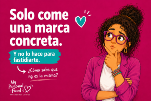 Solo come una marca concreta Rebeca Pastor Nutricionista infantil